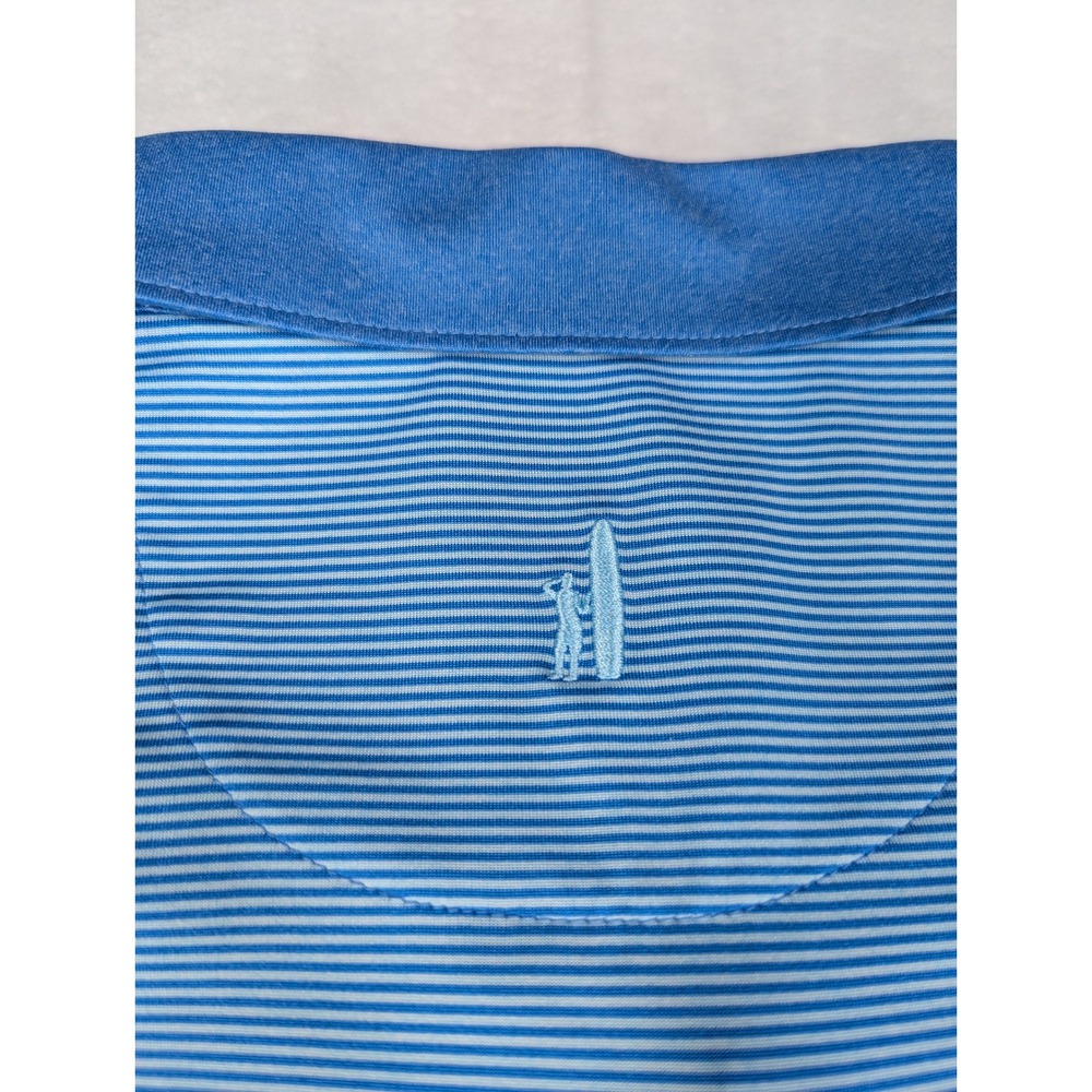 Johnnie-O Walsh Performance Golf Polo UPF 50 Moisture Wicking Striped Mens XXL - Picture 7 of 7